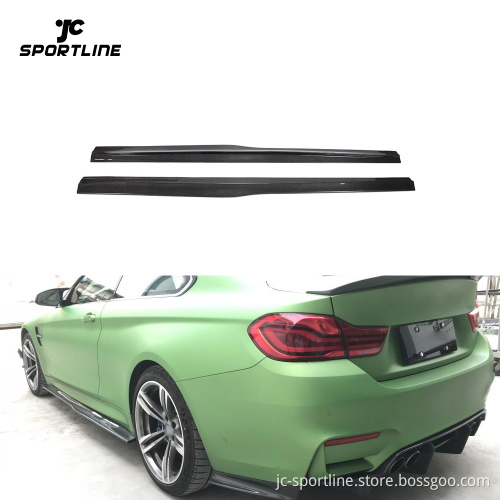 Carbon Fiber Custom Side Skirt for BMW F80 M3 Sedan 4-Door 2014-2019